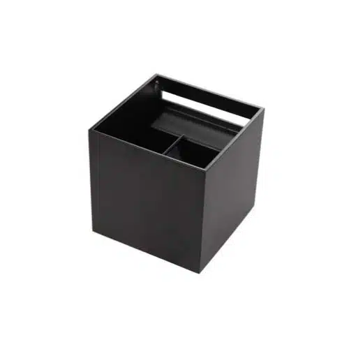 Aplique de Muro Cuadrado Negro 3W – Exterior IP54 Minimalista
