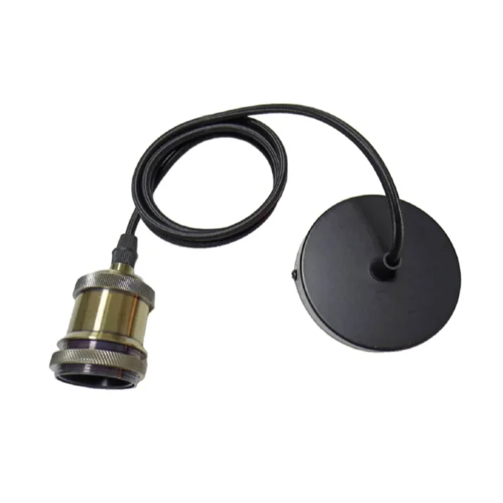 lampara colgante pendant owo antique brass dorado envejecido vidrio interior techo diseño vintage