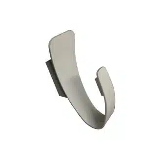aplique muro tipo gancho 3W luz fría y cálida interior IP20 diseño moderno cromel