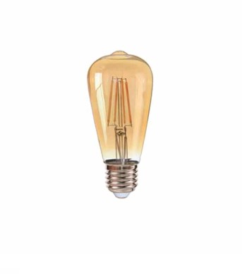 Ampolleta LED Filamento ST64 8W Ilumitech – 800 Lúmenes y Máximo Estilo Retro