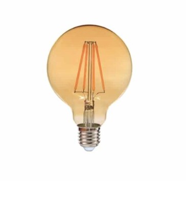 Ampolleta LED Filamento G80 8W Ilumitech – 800 Lúmenes y Estilo Globo Vintage