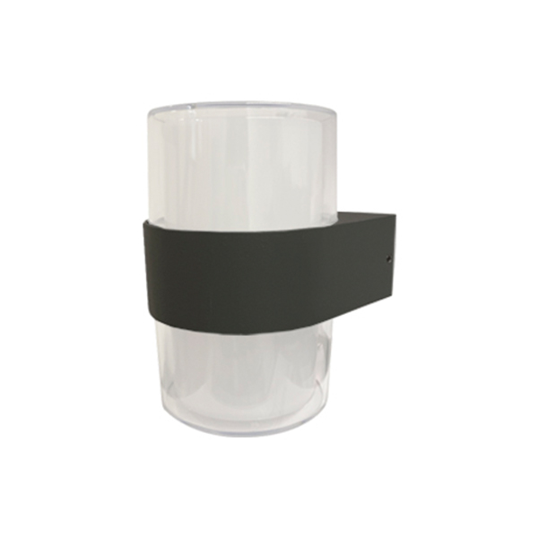 aplique led muro exterior vidrio 14W luz calida IP44 iluminacion elegante de gran potencia
