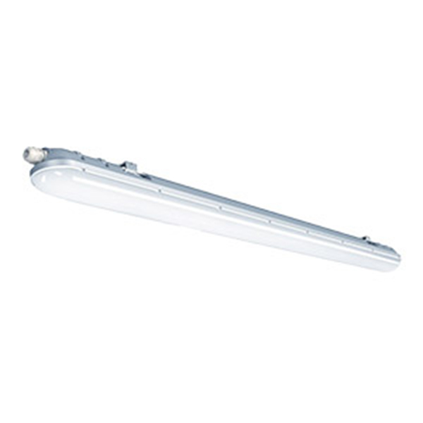 luminaria tipo estanco led policarbonato 18w 6500k 120 cms integrado ip65 luz fria industrial cielo muro