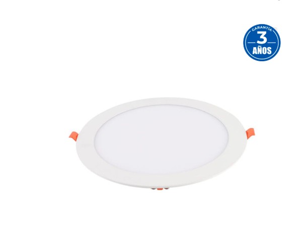 Panel LED Redondo Embutido 24W Pro