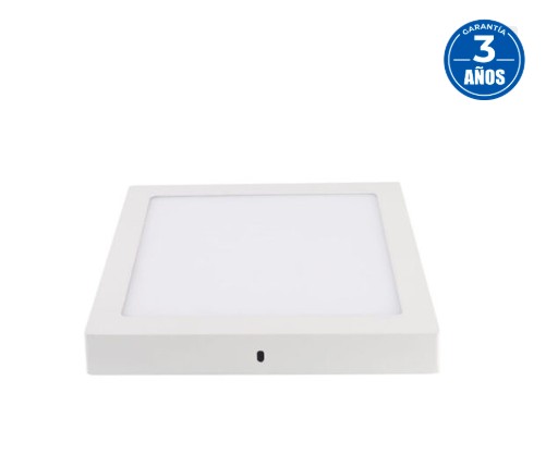 Panel LED Cuadrado Sobrepuesto 24W Pro