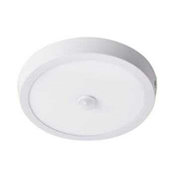 Panel LED Redondo Eco Sobrepuesto 24W Blanco con Sensor de Movimiento – Alta Potencia Inteligente - Eficiencia SEC
