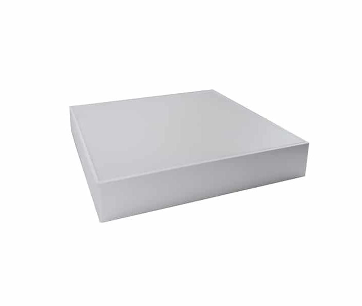 Panel LED Cuadrado Sobrepuesto 30W Blanco – Máxima Potencia y Diseño Geométrico